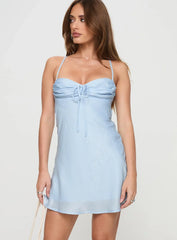Glendon Mini Dress Blue