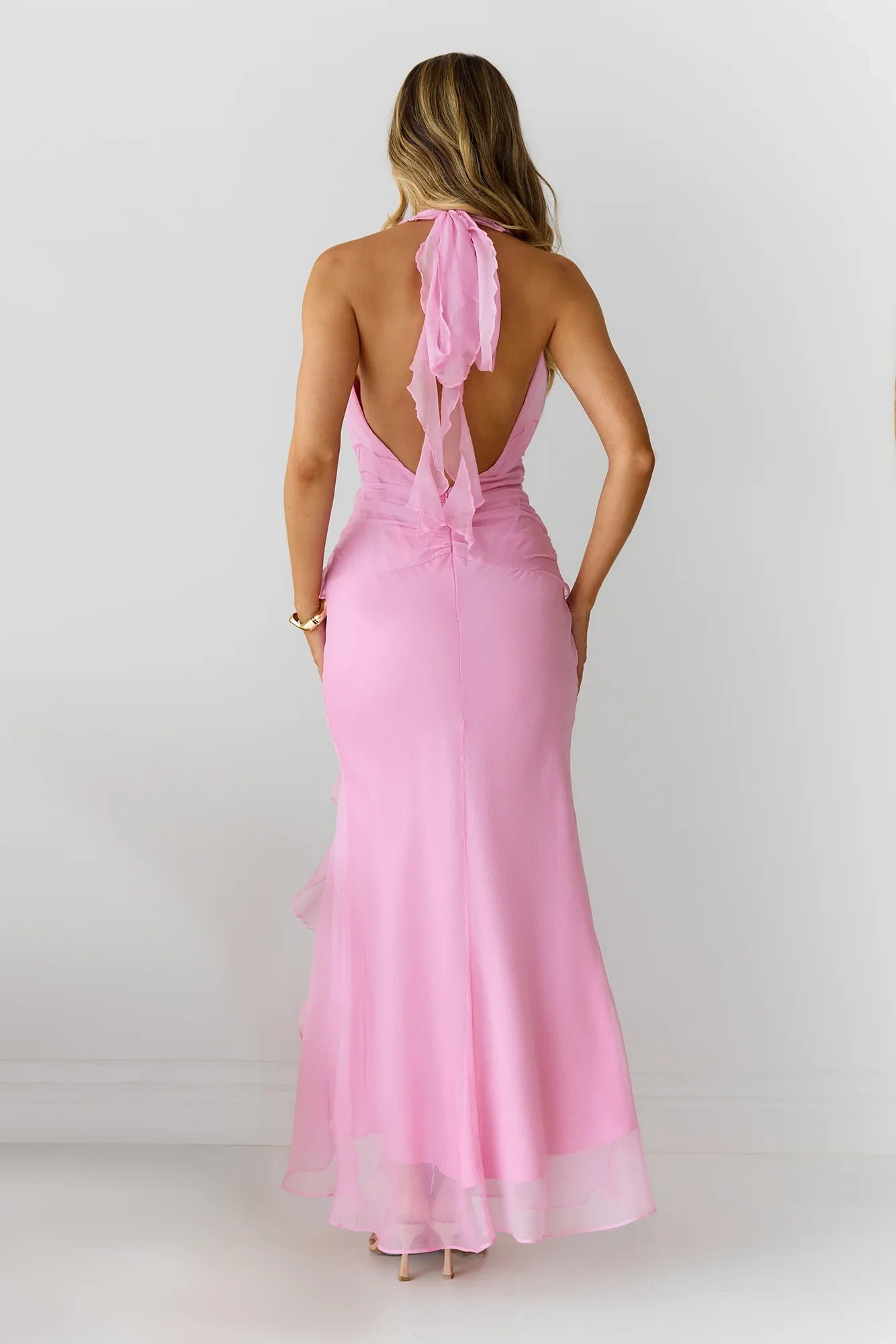 Follow The Stars Halter Maxi Dress