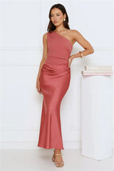 Starlit Darling Satin Maxi Dress