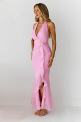 Follow The Stars Halter Maxi Dress