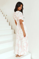 On The Move Maxi Dress Pink