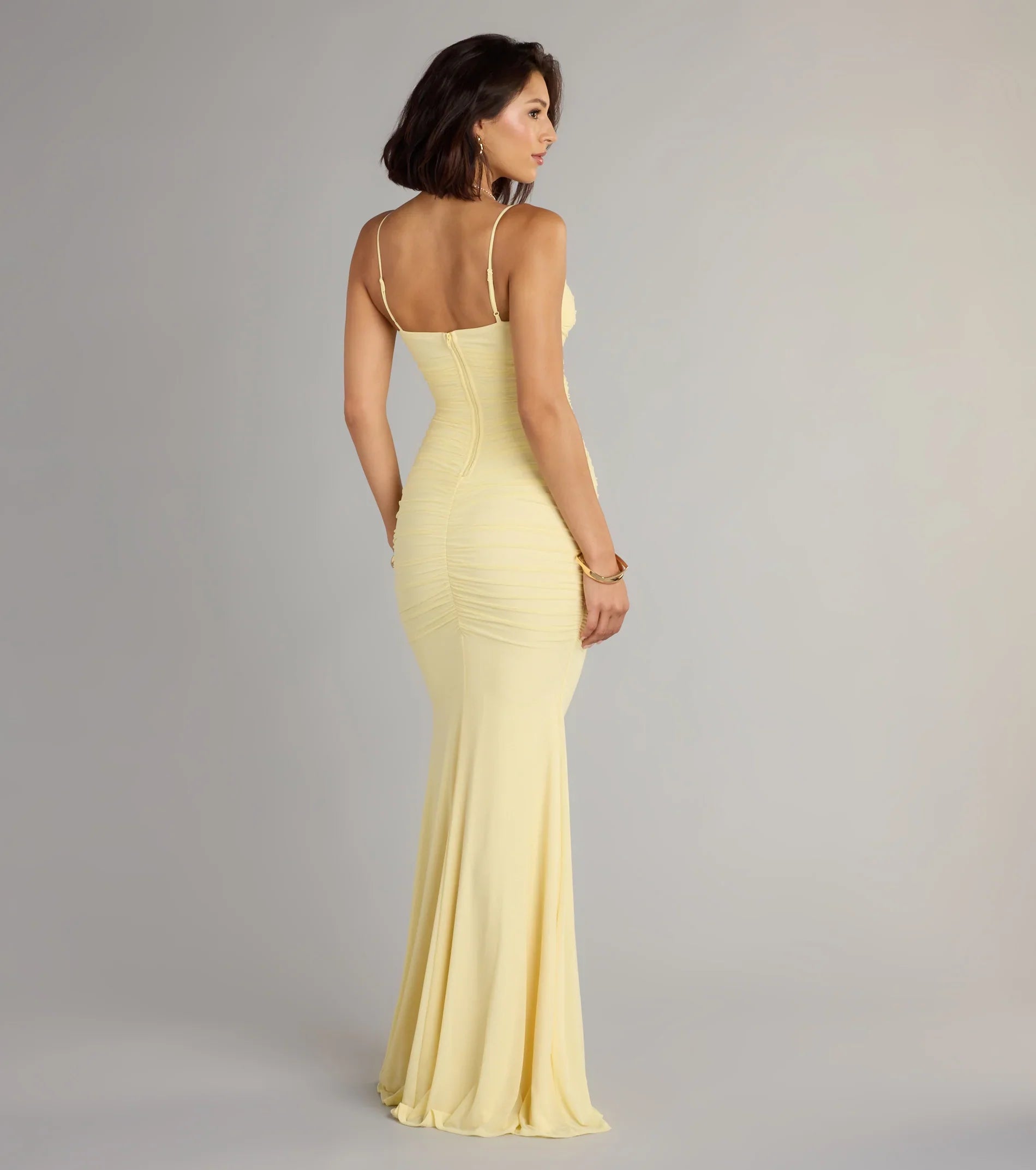 Corrie Mesh Mermaid Formal Dress