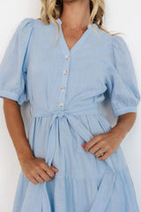 Camille Maxi Dress | Light Blue