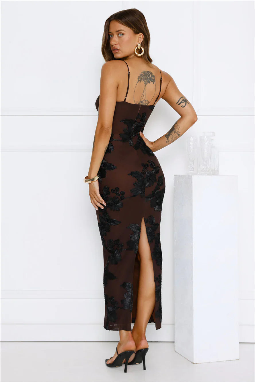 Estelle Mesh Maxi Dress