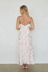 Poppy Floral Ruffle Maxi Dress